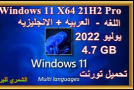 Windows 11 X64 21H2 Pro 3in1 OEM ESD MULTi-4 JUNE 2022 {Gen2}