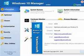 Yamicsoft Windows 10 Manager 3.7.3 Multilingual -  Crack